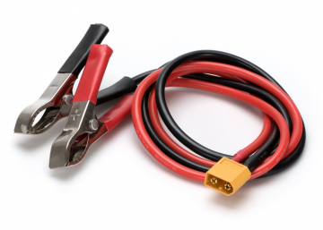 XT60 DC Input Leads with Lead-Battery Alligator Clips 610mm in the group Brands / D / DynoMAX / Cables & Connectors at Minicars Hobby Distribution AB (B9708)