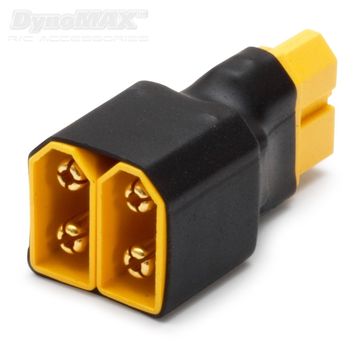 Connector Y-Adapter Parallel XT60 in the group Accessories & Parts / Connectors & Wires / Y-Wire Harness at Minicars Hobby Distribution AB (B9715)
