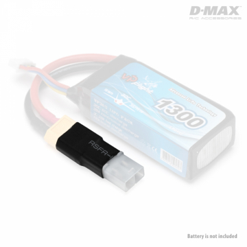 Kontakt Adapter XT60 (hane) - Tamiya (hane) i gruppen Fabrikat / D / DynoMAX / Kablar & Kontakter hos Minicars Hobby Distribution AB (B9833)