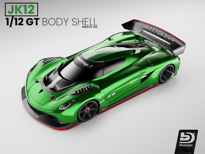 GT12 Body JK12 1/12 Supastox class