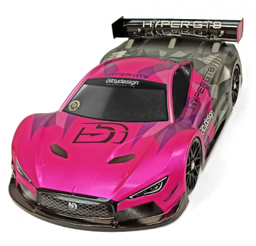 Hyper GT-8 Kaross 325mm Hjulbas (Omlad) i gruppen Fabrikat / B / Bittydesign / Bittydesign hos Minicars Hobby Distribution AB (BDGT8-HYP)