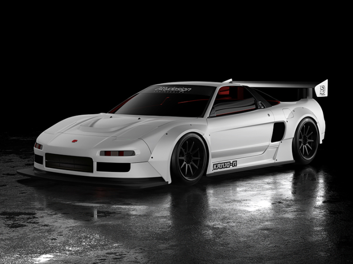 KANJO-N 1/28 Mini-Z Clear Body