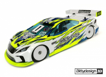 JP8 Clear Body TC 190mm Light in der Gruppe Hersteller / B / Bittydesign / Bittydesign bei Minicars Hobby Distribution AB (BDTC-190JP8)