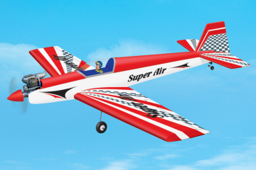 Super Air, Trainer PVC ARF i gruppen Modeller R/C / Flygplan / Flygplan ARF/PnP El hos Minicars Hobby Distribution AB (BH05A)