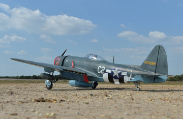 P-47 Thunderbolt 50-60cc Gas ARF w electric landing gear in the group Models R/C / Airplanes at Minicars Hobby Distribution AB (BH117)