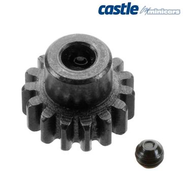 CC Pinion 15T Mod 1 - 5mm i gruppen Fabrikat / C / Castle Creations / Piniondrev hos Minicars Hobby Distribution AB (CC010-0065-09)