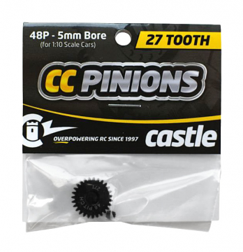 CC Pinion 28T 48P - 5mm i gruppen Fabrikat / C / Castle Creations / Piniondrev hos Minicars Hobby Distribution AB (CC010-0065-47)