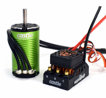 Copperhead 10 Sensor ESC och 1412-3200KV 5mm Combo i gruppen Fabrikat / C / Castle Creations / ESC & Combo Bil 1/10 hos Minicars Hobby Distribution AB (CC010-0166-13)