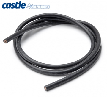 WIRE, 36, 08 AWG, BLACK in the group Brands / C / Castle Creations / Cables & Connectors at Minicars Hobby Distribution AB (CC011-0027-00)