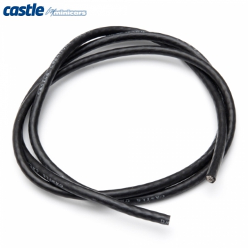 WIRE, 36, 10 AWG, BLACK in the group Brands / C / Castle Creations / Cables & Connectors at Minicars Hobby Distribution AB (CC011-0030-00)