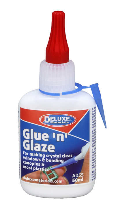 Glue-n-Glaze Klar Ffenster 