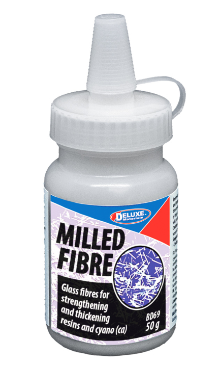Milled Fibre Glasfasern 50gr