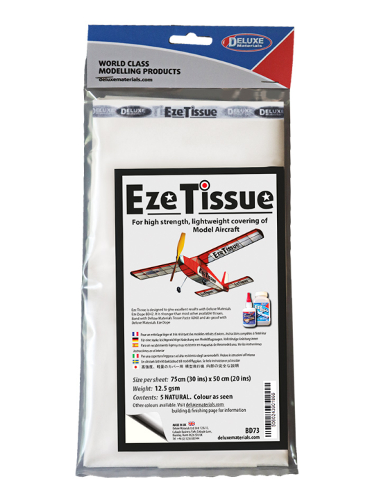 Eze Tissue Spannpapier natur 5stuck