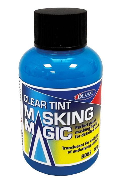 Masking Magic Blå Transparent 40gr