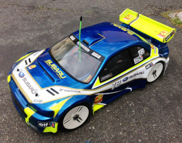 Body Subaru Impreza SCT/Rallygame (clear) Lexan