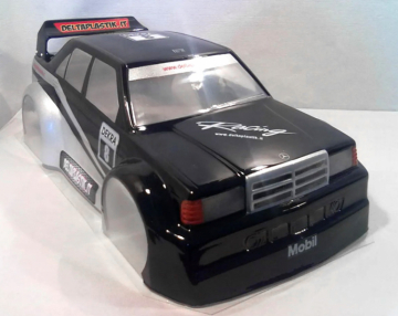 Body Mercedes E190 DTM SCT/Rallygame (clear) Lexan