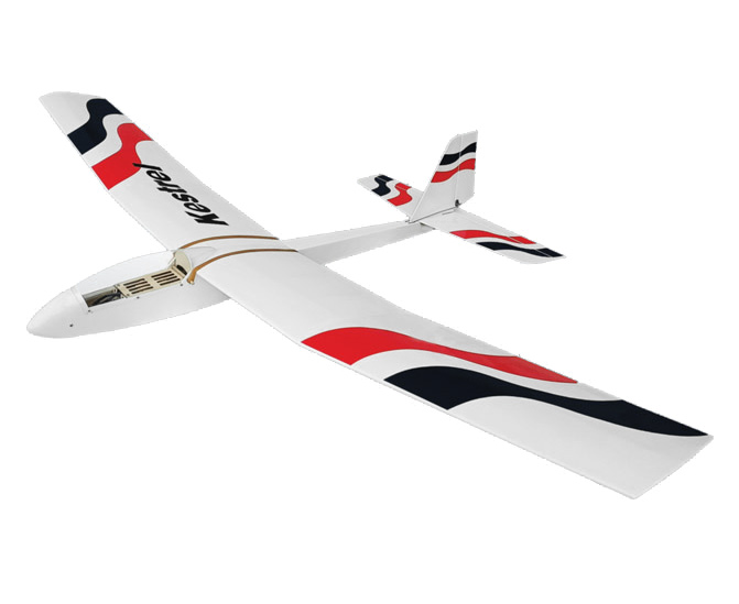 Kestrel R/C EP Segelflyg 157cm Balsabyggsats