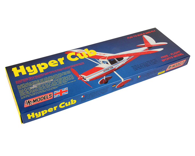 Hyper Cub Friflyg Gummibandsmotor Balsabyggsats