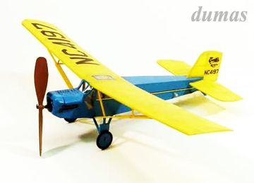 Curtiss Robin 445mm Trbyggsats i gruppen Fabrikat / D / Dumas / Flygmodeller hos Minicars Hobby Distribution AB (DU0215)