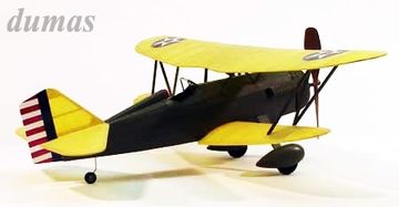 Curtiss P-6E Hawk 445mm Trbyggsats i gruppen Fabrikat / D / Dumas / Flygmodeller hos Minicars Hobby Distribution AB (DU0219)