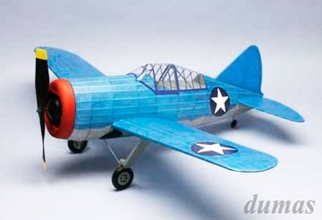 Brewster F2A-3 Buffalo 762mm Trbyggsats# i gruppen Fabrikat / D / Dumas / Flygmodeller hos Minicars Hobby Distribution AB (DU0320)