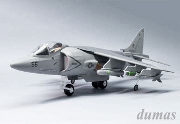 AV-8B Harrier 432mm Wood Kit# in der Gruppe Hersteller / D / Dumas / Air Models bei Minicars Hobby Distribution AB (DU0503)