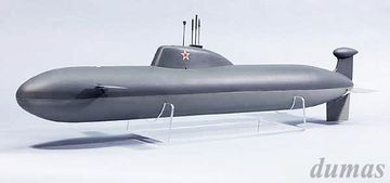 Akula Submarine 838mm Kit in der Gruppe Hersteller / D / Dumas / Boat Models bei Minicars Hobby Distribution AB (DU1246)