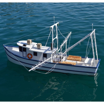 Rusty the Shrimp Boat 914mm Trbyggsats i gruppen Bygghobby / Byggsatser Tr & Metall hos Minicars Hobby Distribution AB (DU1271)