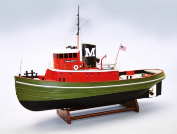 Carol Moran Tug boat 1270mm Wood Kit in der Gruppe Baumaterialien / Holz- und Metallmodelle bei Minicars Hobby Distribution AB (DU1272)