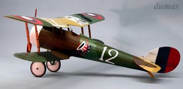 Nieuport 28 R/C 889mm Wood Kit# in der Gruppe Hersteller / D / Dumas / Air Models bei Minicars Hobby Distribution AB (DU1819)