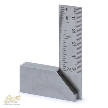 90-Degree Machine Steel Square 2'' (51mm) in der Gruppe Hersteller / E / Excel / Tools bei Minicars Hobby Distribution AB (EX60018)