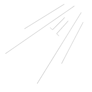 Push Rod Full Set F16 Brushed 340mm