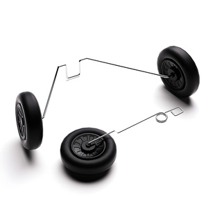 Landing Gear F16 Brushed 340mm