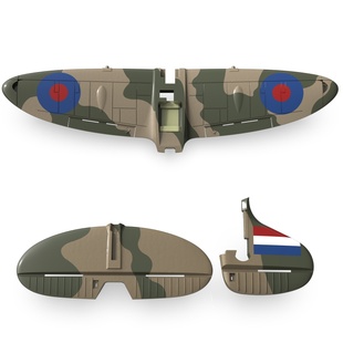Wing, Tail Fin & Stabilizer Spitfire Green