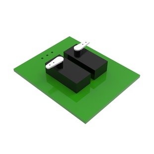 Receiver 2219 4CH w. Gyro & Servos