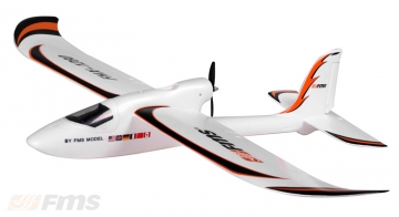 Easy Trainer 1280mm V2 RTF Vit med SkyRC laddare i gruppen Fabrikat / F / FMS / Modeller hos Minicars Hobby Distribution AB (FMS051RTF)