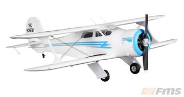 Beechcraft 1030mm PNP Vit* i gruppen Fabrikat / F / FMS / Modeller hos Minicars Hobby Distribution AB (FMS055)