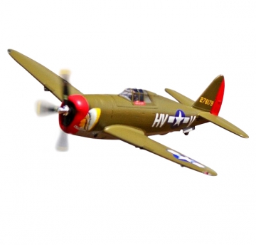 P-47G Razorback 980 PNP EPO Grön High-Speed* UTGÅTT