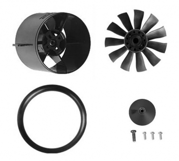 Ducted Fan 64mm 11-Blades w/o motor in the group Brands / F / FMS / Electric Motors at Minicars Hobby Distribution AB (FMS64MM11B)