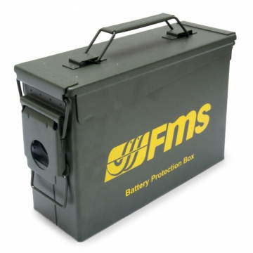 Battery Protection Box Small 279x97x185mm FMS in the group Accessories & Parts / Batteries & Accessories at Minicars Hobby Distribution AB (FMSA001)