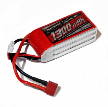 Li-Po Batteri 3S 11,1V 1300mAh 20C T-kontakt * Utgr i gruppen Fabrikat / F / FMS / Reservdelar hos Minicars Hobby Distribution AB (FMSBATT3S1300)