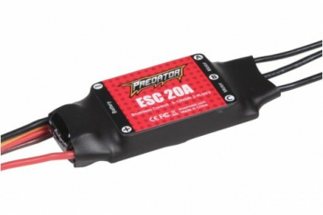 ESC 20A 2-4S XT-60 Li-Po Super EZ/Ranger 1200mm in the group Brands / F / FMS / Electronics at Minicars Hobby Distribution AB (FMSPRESC004-1)