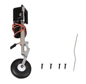 Front Landing Gear Set Futura V2 with retract in the group Accessories & Parts / Airplane Accessories / Landing gear at Minicars Hobby Distribution AB (FMSRP114)