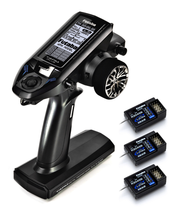 T4PM Plus Transmitter T-FHSS, 3pcs R304SB