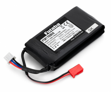 Transmitter Battery LiFe 6.6V 1700mAh bulk FT2F1700BV2 in the group Brands / F / Futaba / Batteries at Minicars Hobby Distribution AB (FP9M29D01601)