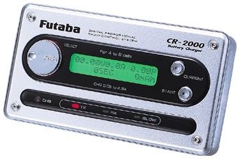 FUTABA LADEGERT 12V TX - RX - GLOW CR-2000 in der Gruppe Hersteller / F / Futaba / Chargers bei Minicars Hobby Distribution AB (FPCR2000)