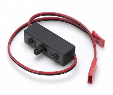 Electronic Switch Harness Big  ESW-1J in the group Brands / F / Futaba / Other Accessories at Minicars Hobby Distribution AB (FPEBA0323)