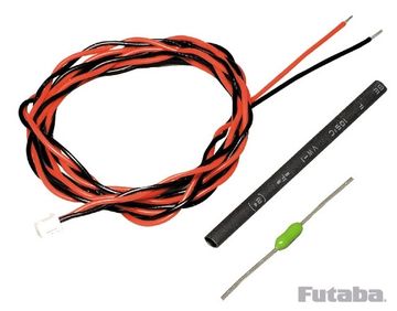 FUTABA Sensorkabel zur externen Spannungsmessung (Bausatz) in der Gruppe Hersteller / F / Futaba / Telemetri Sensors bei Minicars Hobby Distribution AB (FPEBB0141)