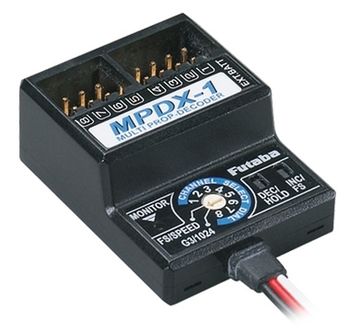 MPDX-1 Multi Prop 1-8 channel in the group Brands / F / Futaba / Modules & Specials at Minicars Hobby Distribution AB (FPMPDX1)