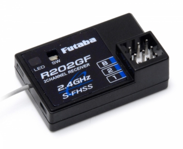 Receiver R202GF 2CH S-FHSS in the group Brands / F / Futaba / Receivers at Minicars Hobby Distribution AB (FPR202GF)
